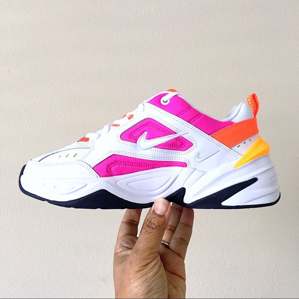 Nike M2K Tekno White Pink Orange - Picture 5 of 6